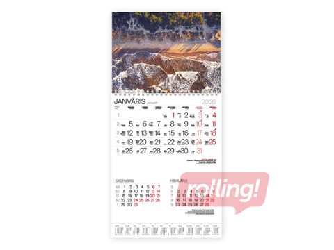 Wall calendar Bonus with spiral Nr.6
