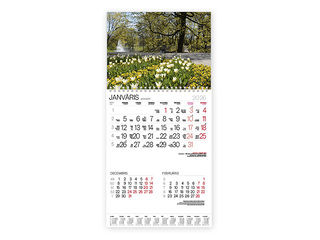 Sienas kalendārs Bonus ar spirāli Nr.7