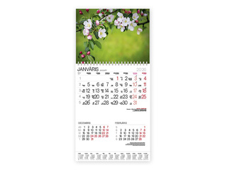 Wall calendar Bonus with spiral Nr.13