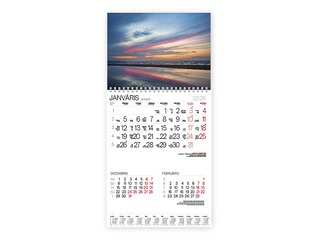 Wall calendar Bonus with spiral Nr.17