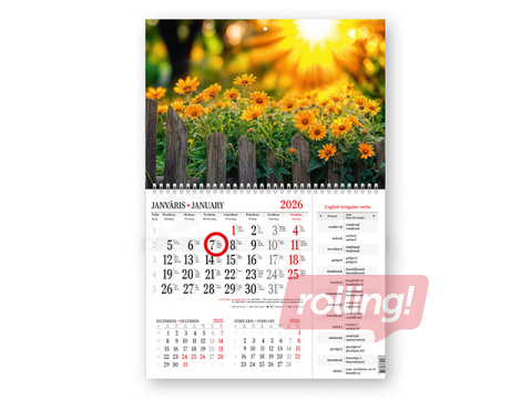 Sienas kalendārs Student