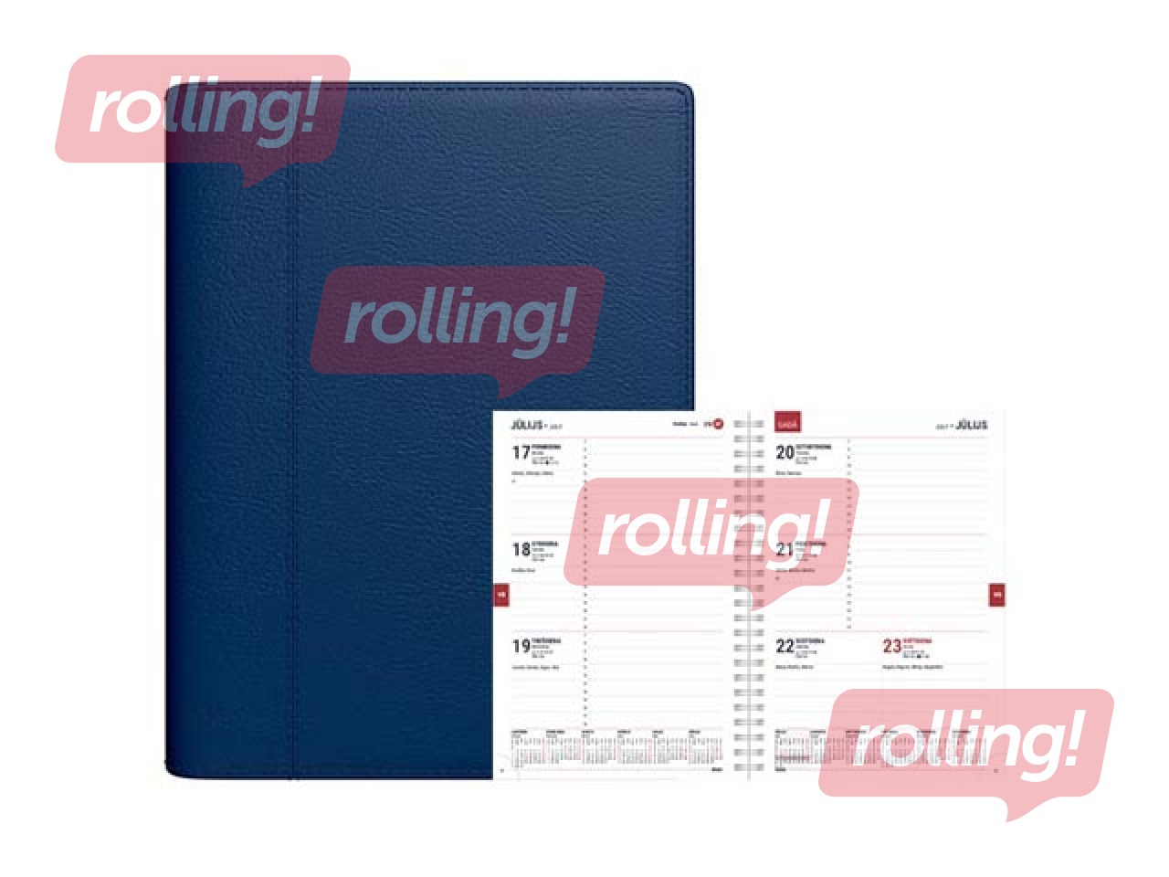 Skolotāja dienasgrāmata Spirex, A5, tumši zila