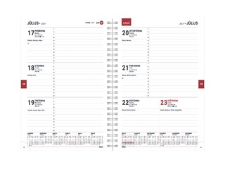 Teacher's planner Retro, A5, Sky