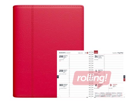 Teacher's planner Tempo Trend, red