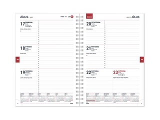 Skolotāja dienasgrāmata Flex, oranža