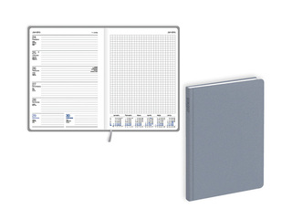 Teacher’s planner Pieturpunkts, A5, grey