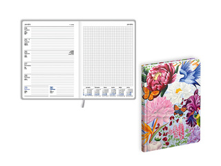 Skolotāja dienasgrāmata Pieturpunkts, A5, Flora