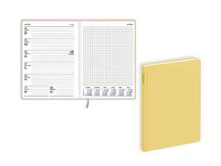 Teacher’s planner Pieturpunkts, A5, yellow