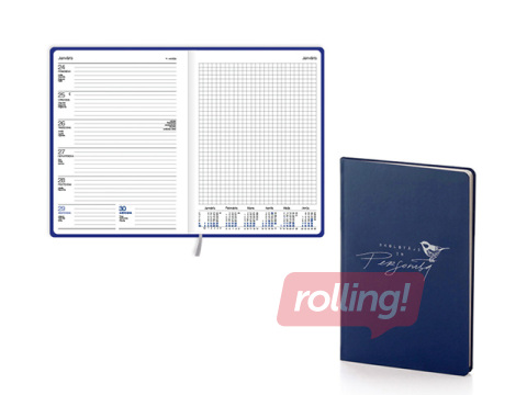 Skolotāja dienasgrāmata Ziedonis, Skolotājs ir personība, tumši zila