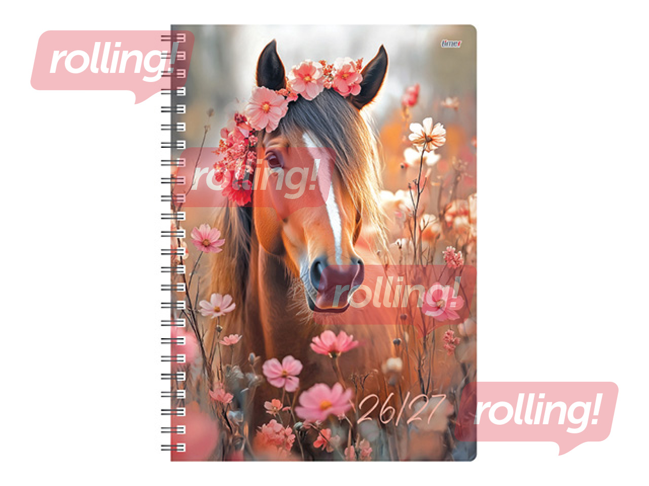 Student diary, 1.-9. class, spiral bound, A5, Nr.3
