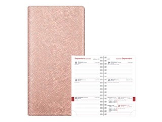 Student diary, grades 10-12, Midi Spirex, 100x170 mm, beige
