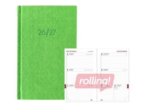 Student Diary, 10.-12. grade, light green