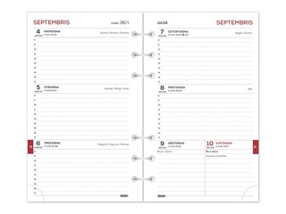 Student diary, Student MIDI Timex, 140x190 mm, metallic blue