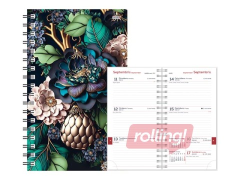 Дневник ученика, 10-12 класс, Student Spiral дизайн, 115х177 мм, Barbara