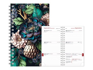 Skolēnu dienasgrāmata, 10.-12.kl., Student Spiral design, 115x177 mm, Barbara