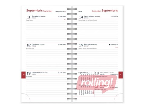 Satura bloks, Student Spirex, 105x168 mm