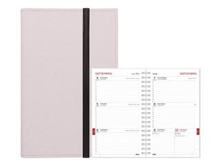 Õpilaspäevik, 10s-12s klass, Student Flex, 120x180 mm, helehall