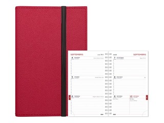 Õpilaspäevik 10s-12s klass, Student Flex, 120x180 mm,Burgundia