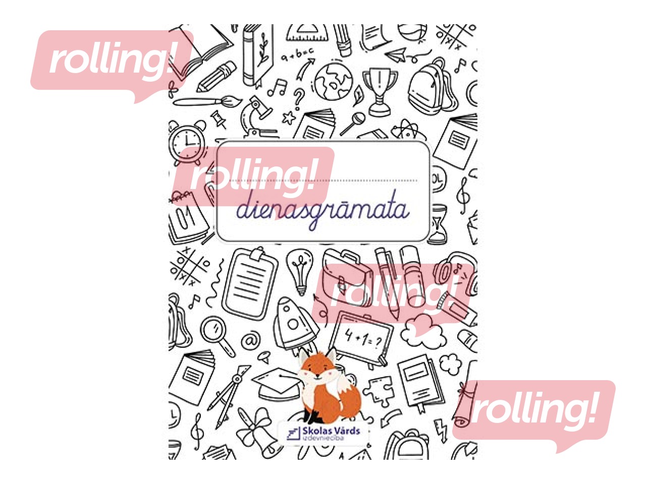 Skolēnu dienasgrāmata, 1.-3.kl., Dizains 3