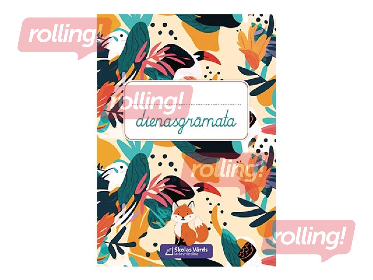 Student diary, grades, 1.-3.class., Design 2