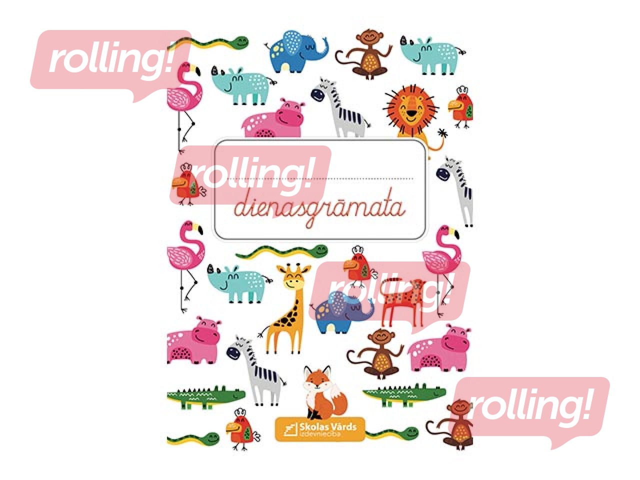 Skolēnu dienasgrāmata, 1.-3.kl., Dizains 1