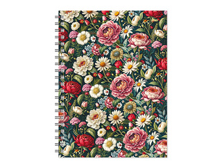 Dienasgrāmata - piezīmju bloks bez datumiem, Tempo Spiral, rūtiņu, Summer Night