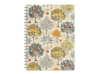 Dienasgrāmata - piezīmju bloks bez datumiem, Tempo Spiral, rūtiņu, Lemon Tree