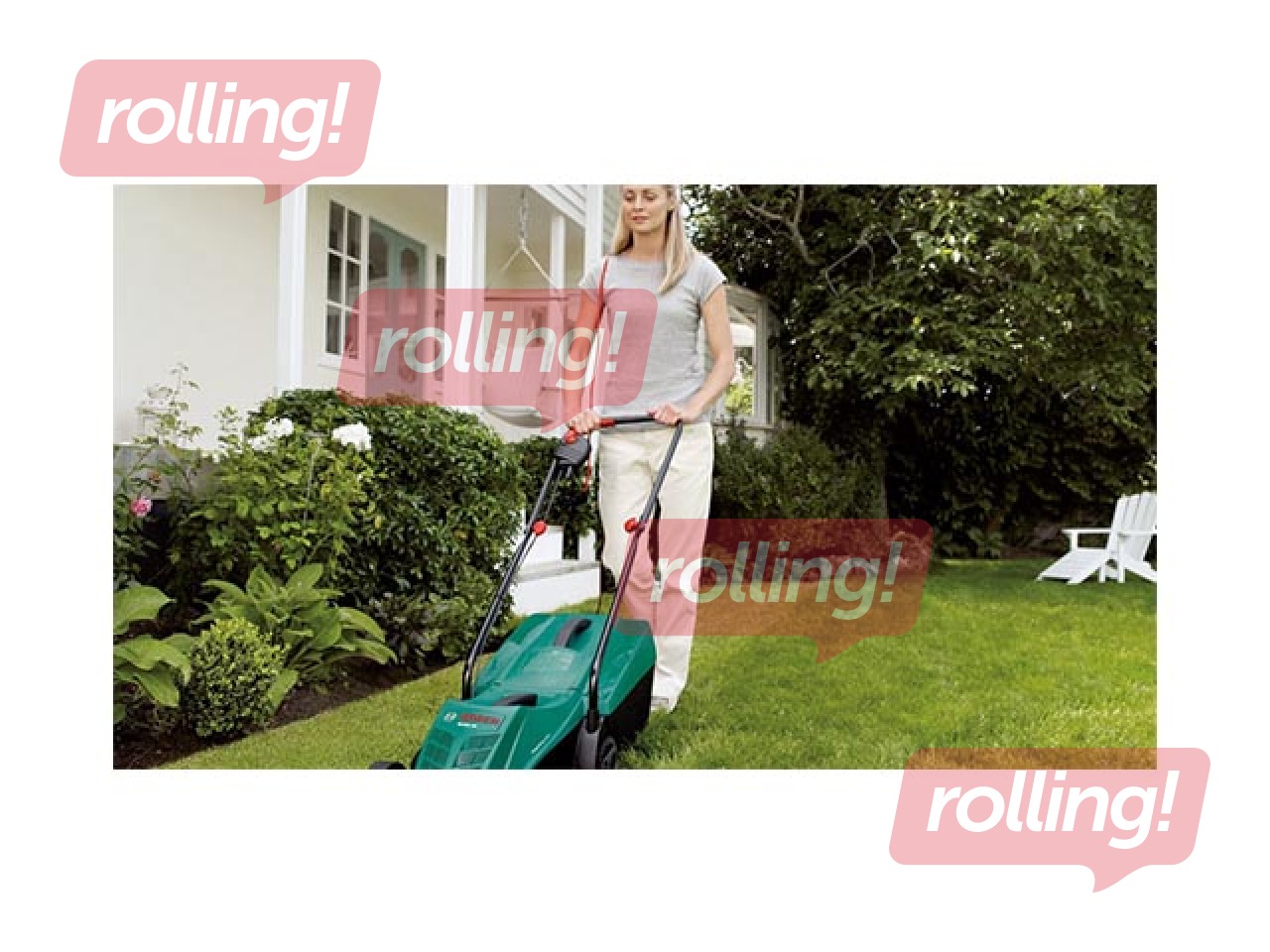 Elektriskā zāles pļaujmašīna Bosch ROTAK 32