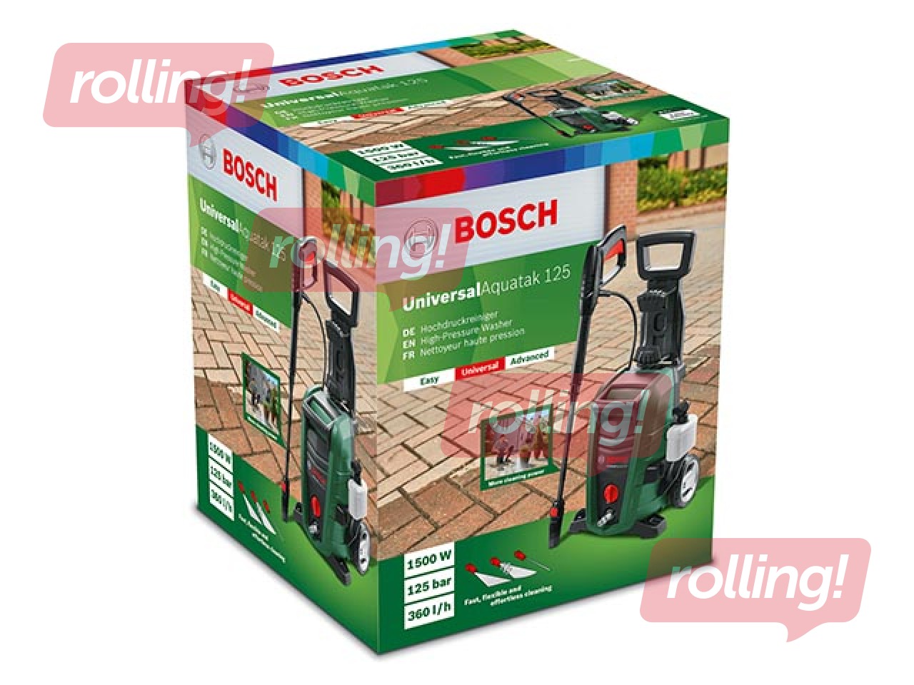 Augstspiediena mazgātājs Bosch Universal Aquatak 125