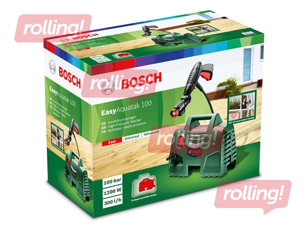 Augstspiediena mazgātājs Bosch EasyAquatak 100