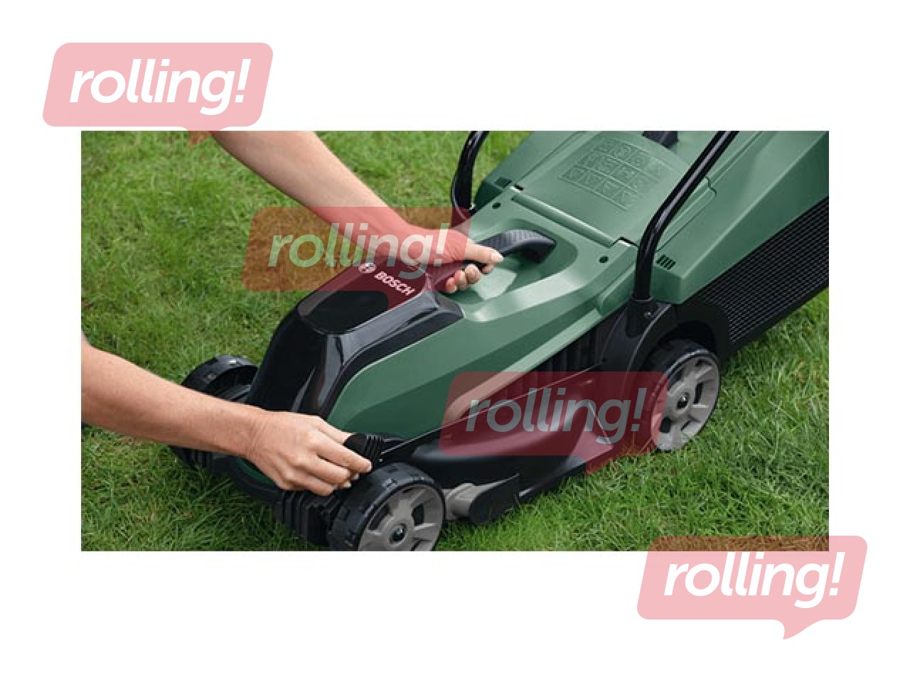 Akumulatora zāles pļāvējs Bosch CityMower 18 (1x4.0Ah)