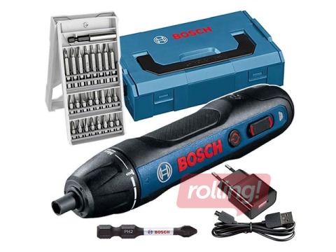 Аккумуляторный шуруповерт Bosch GO Professional LB Mini 1x3.6, 25 ACC, 1 PH2