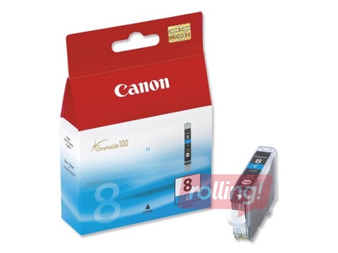 Tintes kasete Canon CLI-8, ciānzila, 13ml