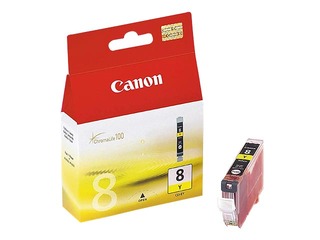 Tintes kasete Canon CLI-8, dzeltena, 13ml