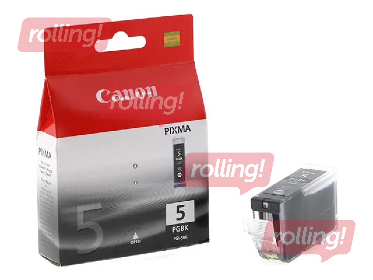 Tintes kasete Canon PGI-5, melna, 26ml