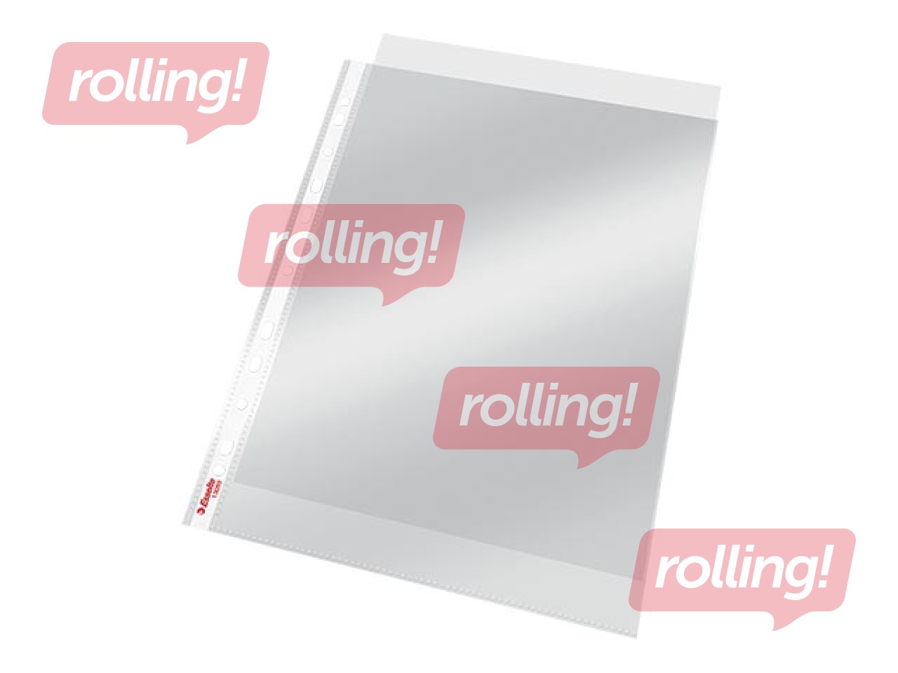 Document pockets Essselte, A4, glossy, 40 mic., 100 pc.