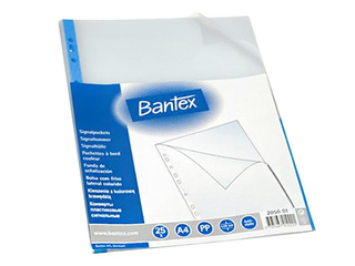 Dokumentu kabatiņa A4, Bantex, zila, 25 gab.