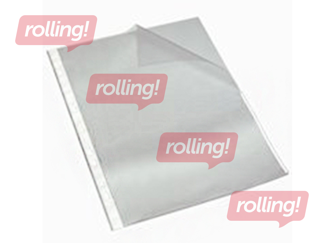 Кармашки для документов A4, Bantex, белый, 25 штук. .