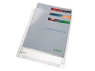 Кармашки для документов с расширением Leitz, A4, прозрачные, 10шт