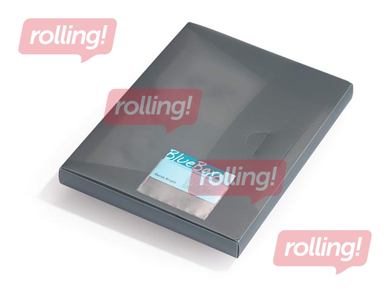 Pašlaminējošas kabatiņas vizītkartēm Durable, no augšas, 57x90mm, 10 gab.