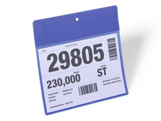 Magnetic dokument Sleeve A5, landscape, dark blue, 1 pcs.