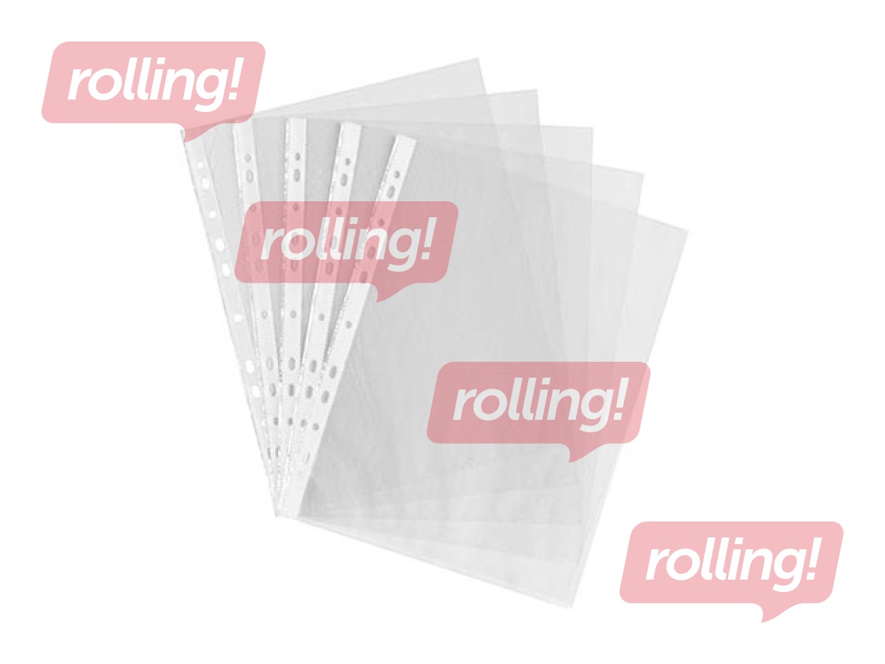 Document pockets Interfolia, A4, matted, 80 mic., 50 pcs.