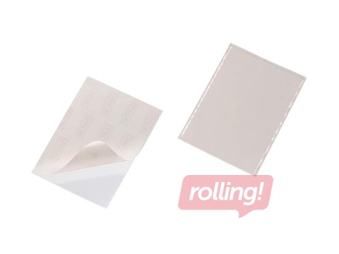 Self-adhesive pockets Durable Pocketfix, A5, transparent, 25 pcs