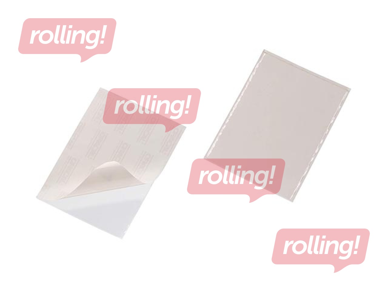 Self-adhesive pockets Durable Pocketfix, A5, transparent, 25 pcs