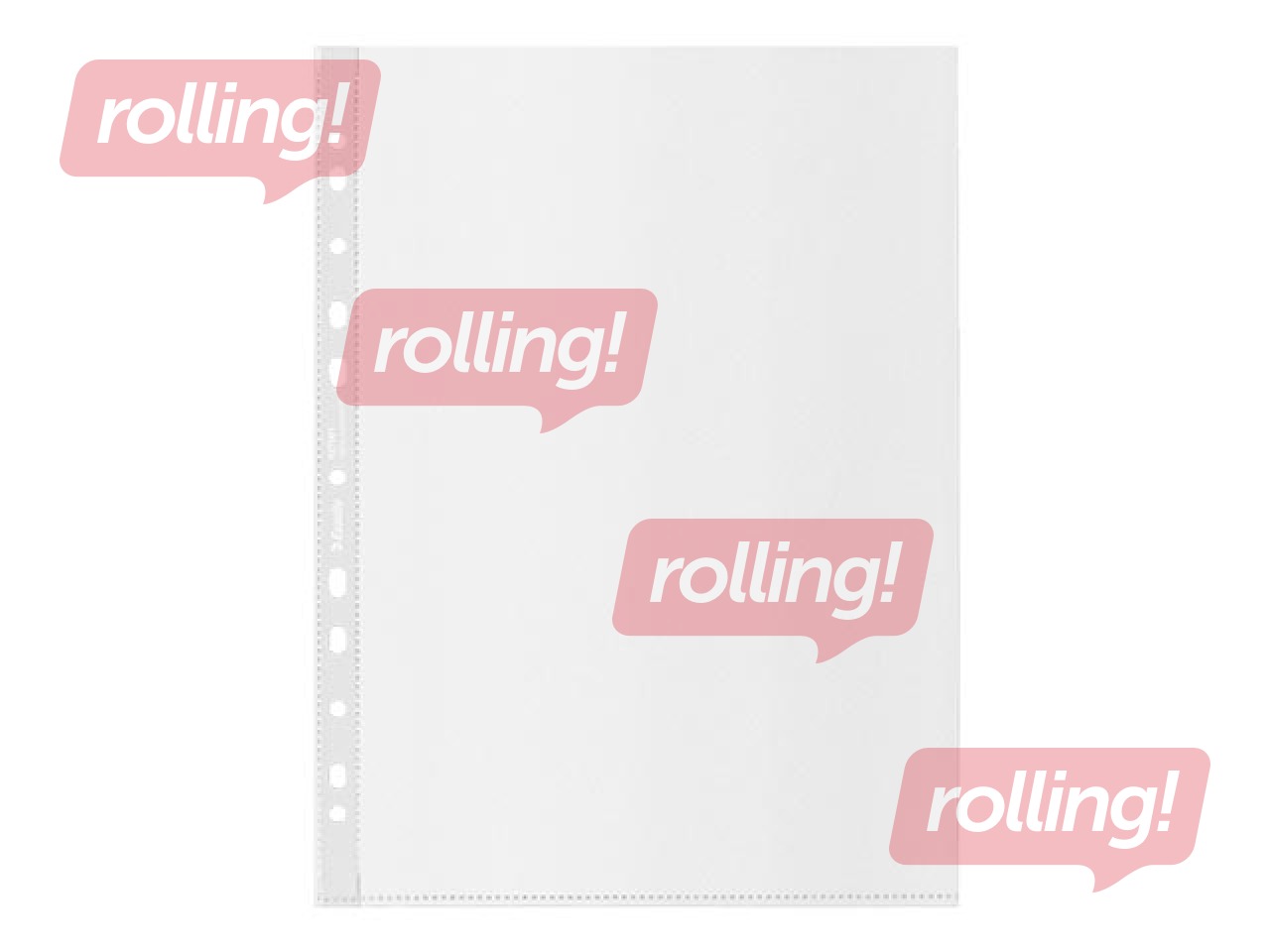 Document pockets Esselte, A4, matt, 100 mic., 50 pcs