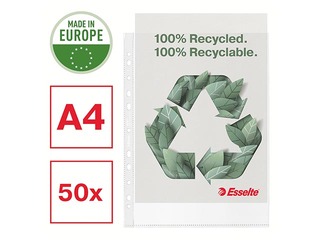 Document pockets Esselte, A4, matt, 100 mic., 50 pcs