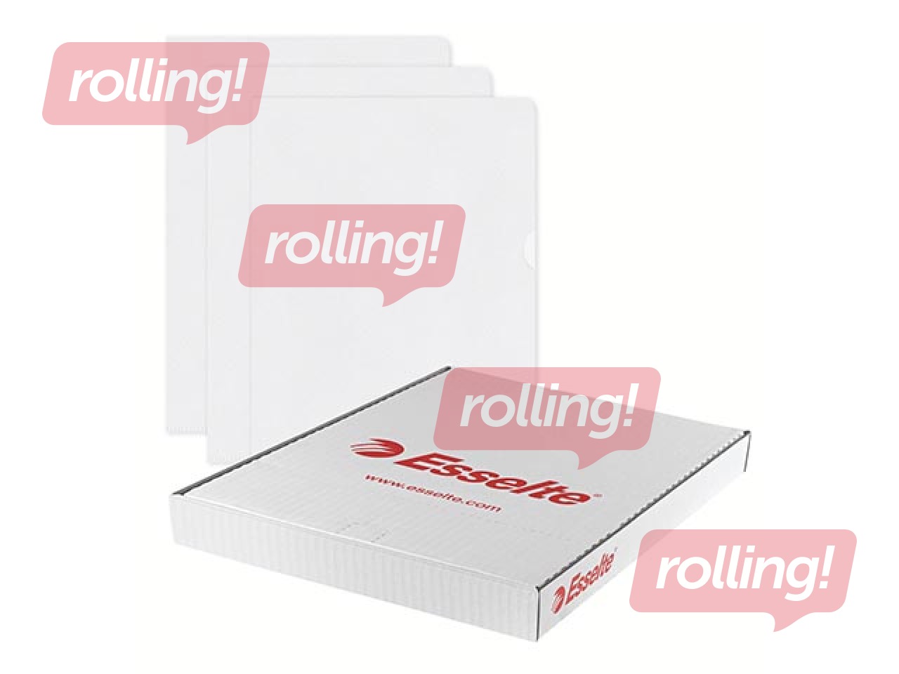 Document pockets Esselte, A4, matt, 100 mic., 50 pcs