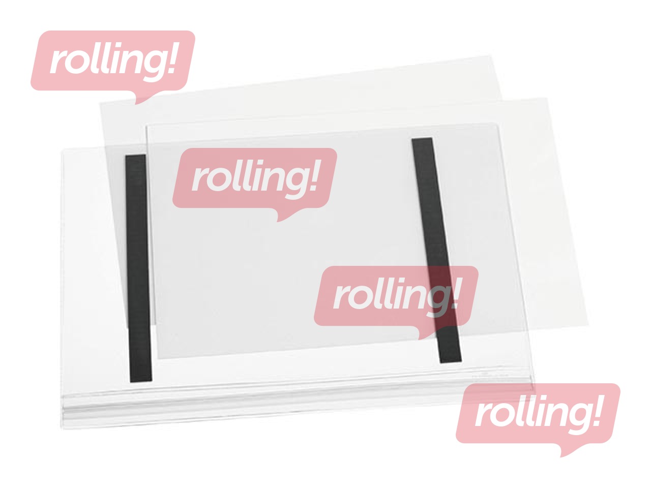 Кармашки для документов Durable, A4 с магнитным креплением, 5 шт.