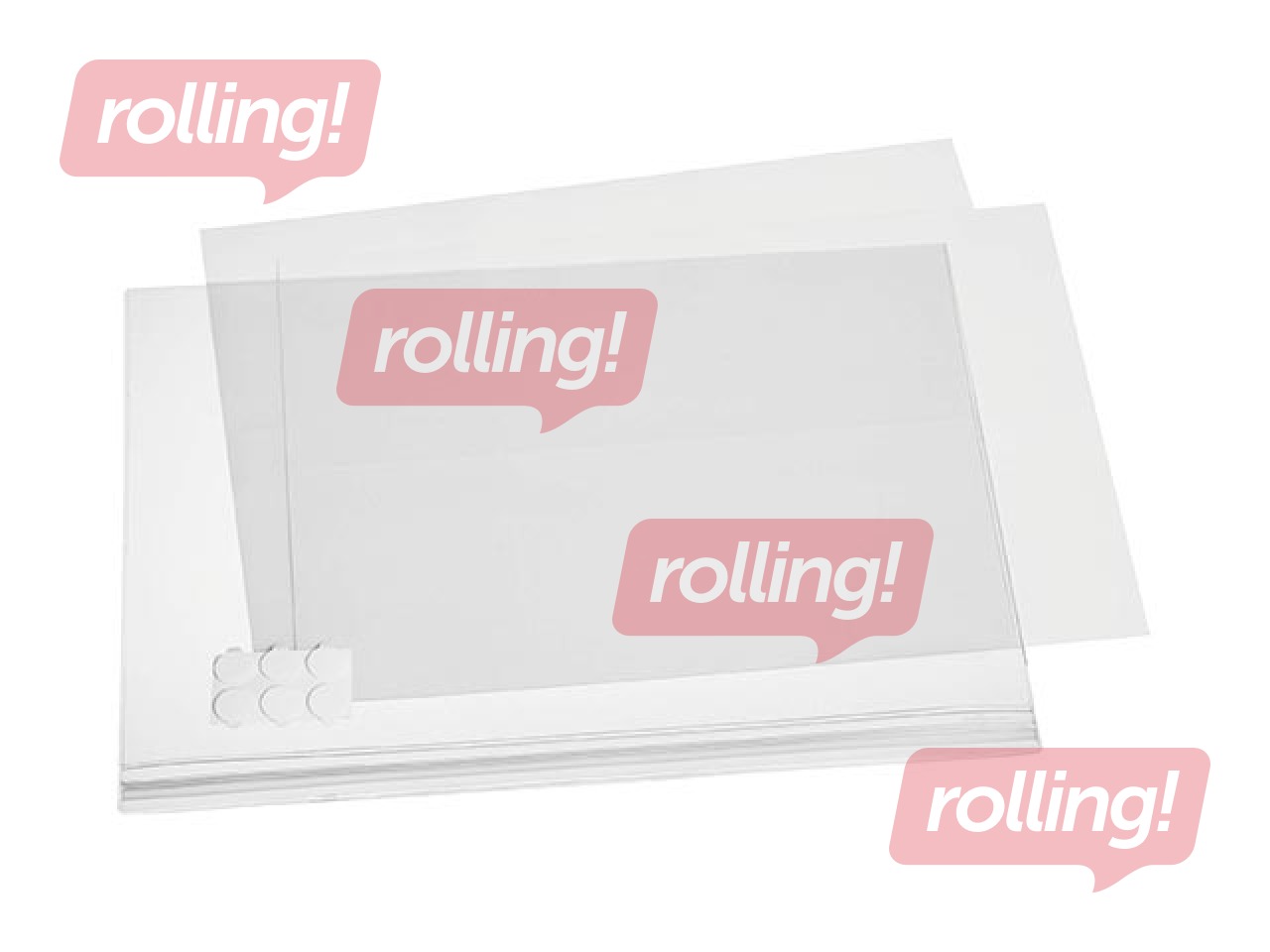 Dokumentu kabatiņas Durable, A3 pašlīmējošas, 5 gab.