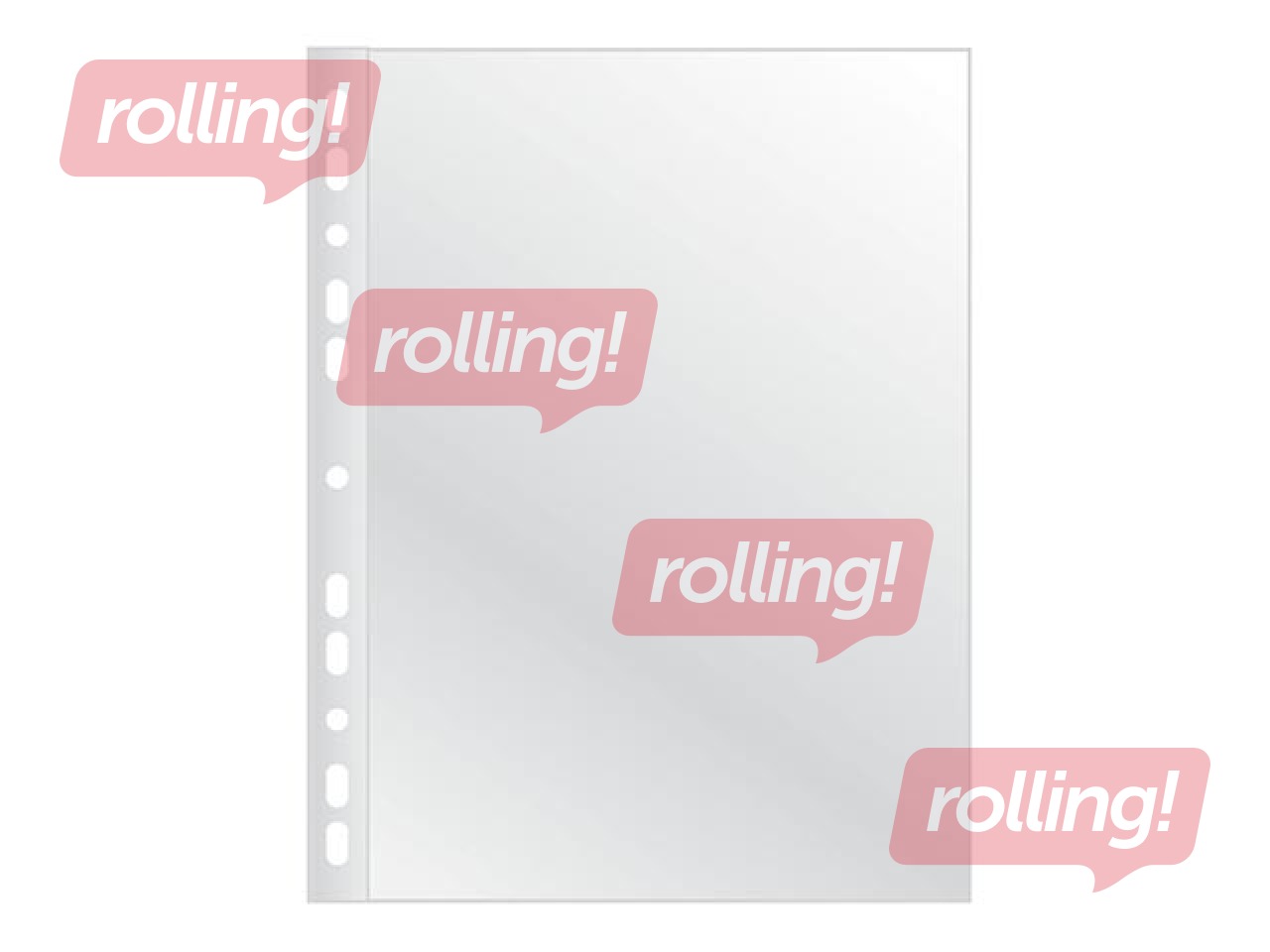 Document pockets Q-Connect, A4, glossy, 75 mic., 100 pcs.